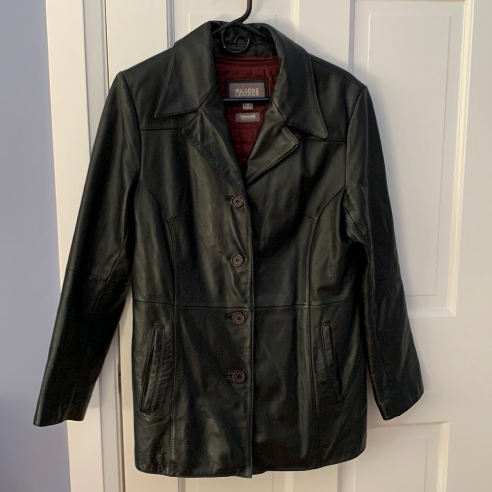 Black Wilson’s Leather Jacket